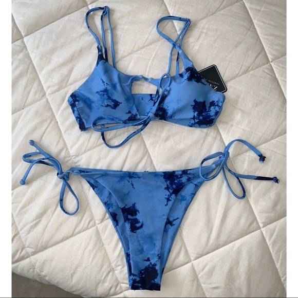 Zaful Other - Zaful Tie Dye Bikini
